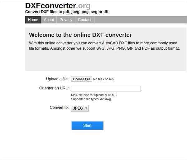 free pdf to dxf converter